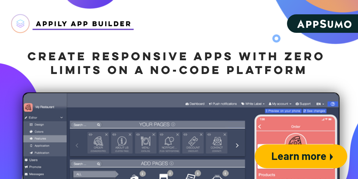 Appily App Builder Offers Responsive Apps with No Code