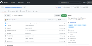 Awesome chatgpt prompts