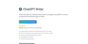 ChatGPT writer