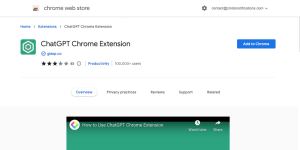 Chatgpt Chrome extension