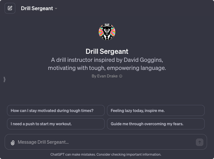 Drill Sergeant GPT