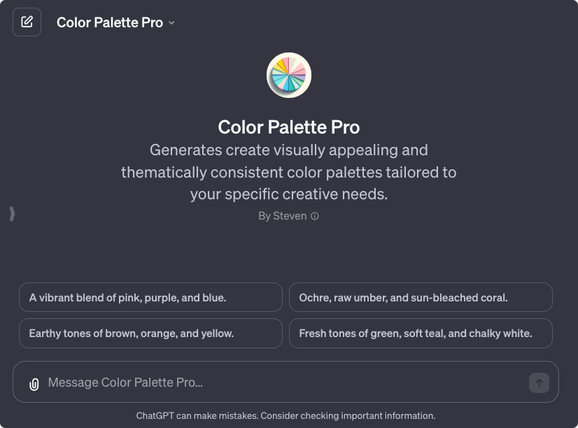 color palette pro gpt
