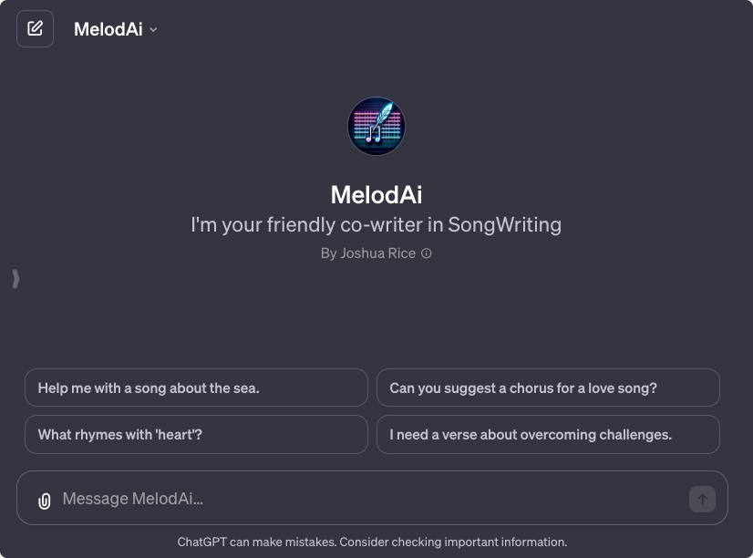 MelodAI 2 melodai gpt