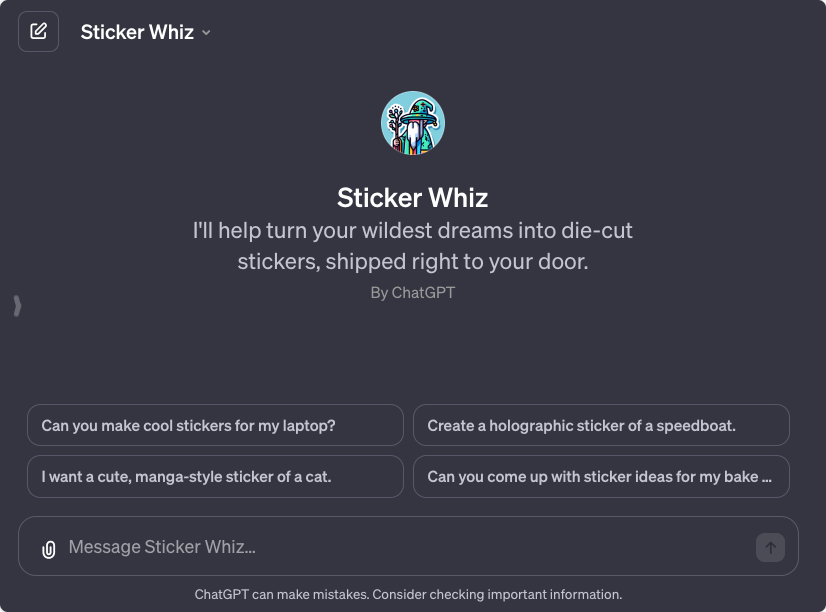 sticker whiz gpt