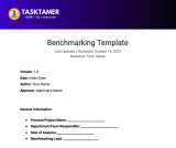 📈 Benchmarking Template