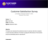 🗣️  Customer Satisfaction Survey