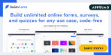 Create unlimited online forms, surveys, and quizzes with GoZen Forms