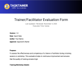 🗣️ Trainer/Facilitator Evaluation Form